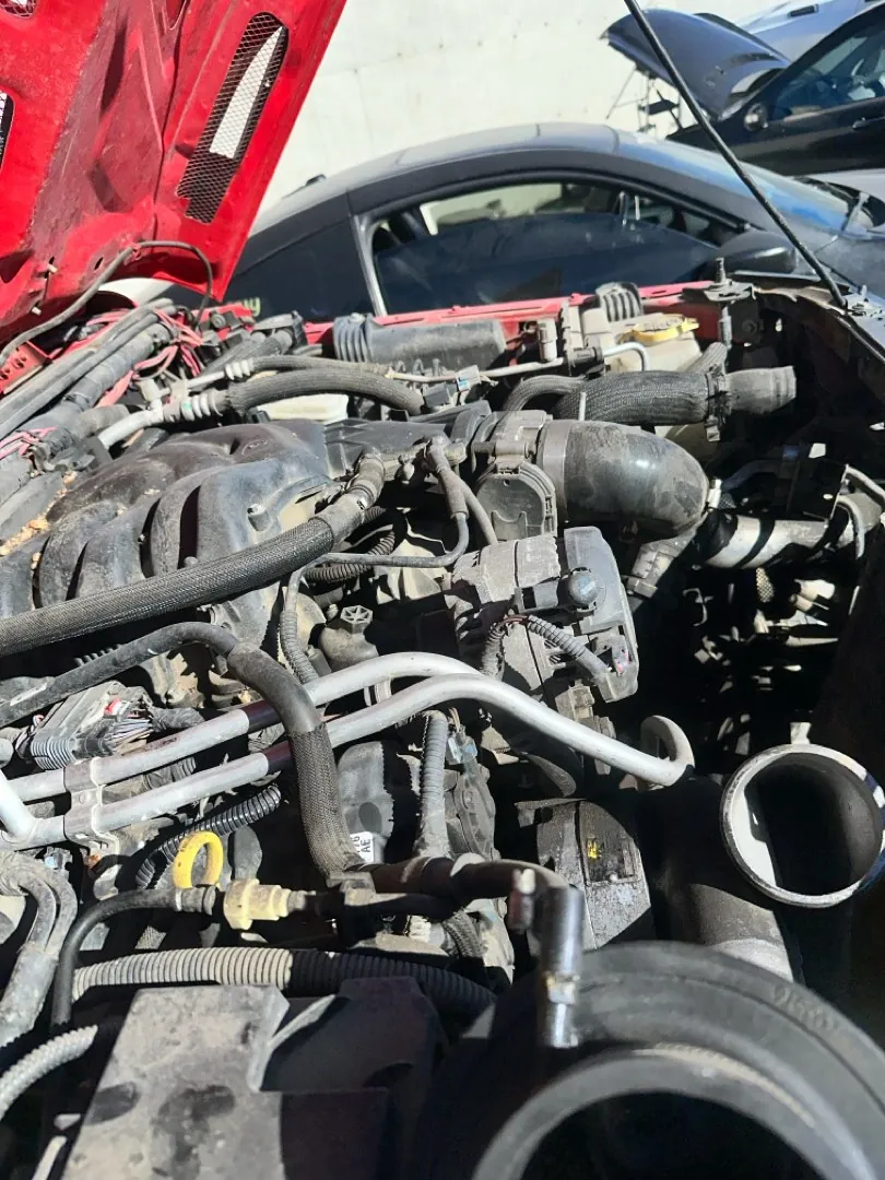Under the hood.