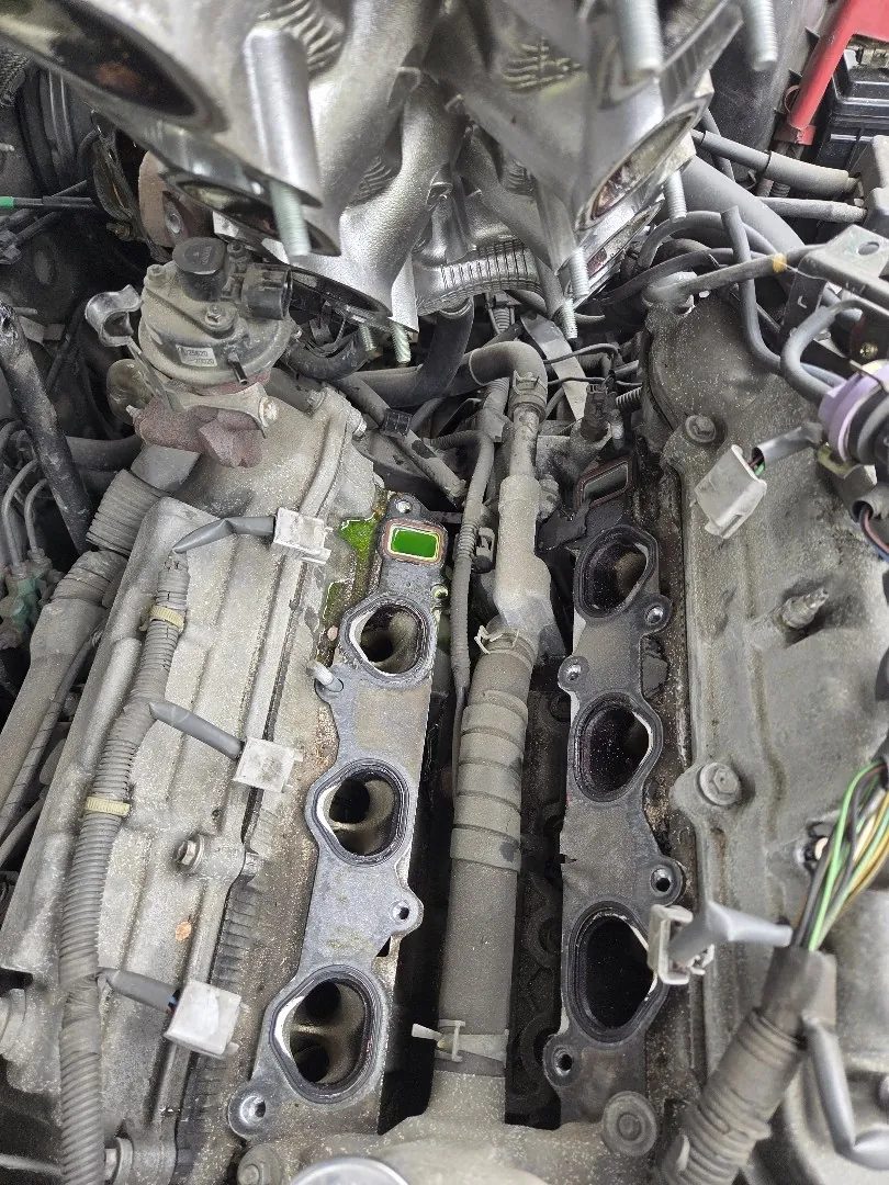 Engine teardown.