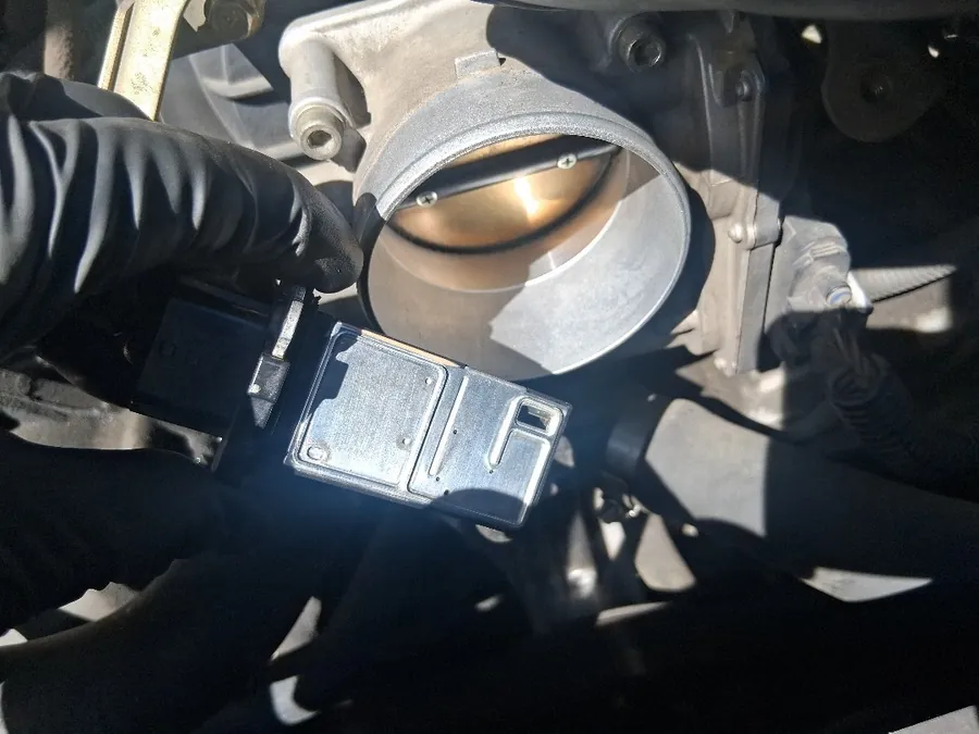 Throttle body cleaning.